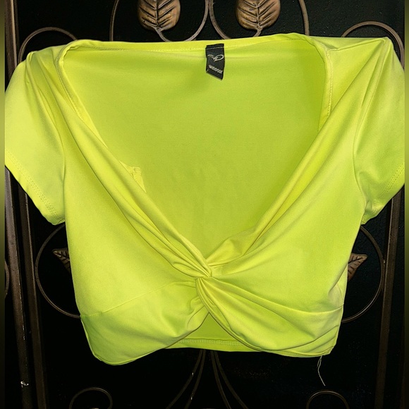 Windsor Neon crop top v neck - Picture 1 of 1
